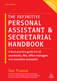 Titelbild: The Definitive Personal Assistant & Secretarial Handbook 3rd edition 9780749474768