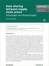 Cover image: Case Study: Data Sharing Between Supply Chain Actors 1st edition 9780749475130