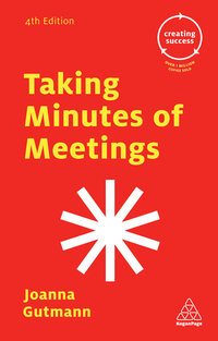 Cover image: Taking Minutes of Meetings 4th edition 9780749475796