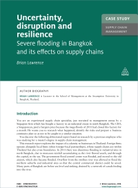 صورة الغلاف: Case Study: Uncertainty, Disruption and Resilience 1st edition 9780749477011
