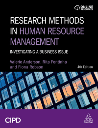 表紙画像: Research Methods in Human Resource Management 4th edition 9780749483876