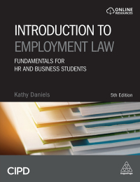 Cover image: Introduction to Employment Law 5th edition 9780749484149
