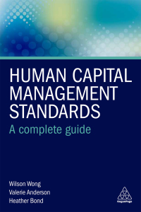 Cover image: Human Capital Management Standards 1st edition 9780749484347