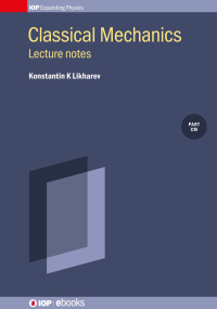 Imagen de portada: Classical Mechanics: Lecture notes 9780750313995