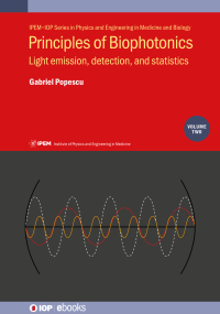 Cover image: Principles of Biophotonics, Volume 2 9780750319515