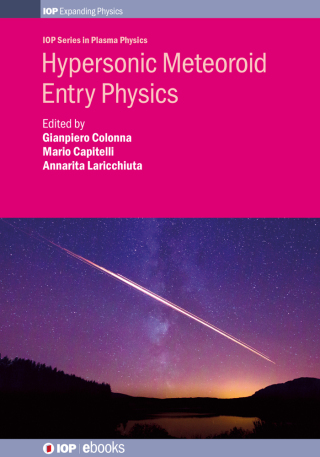 صورة الغلاف: Hypersonic Meteoroid Entry Physics 9780750318310
