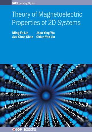 Cover image: Theory of Magnetoelectric Properties of 2D Systems 9780750319713