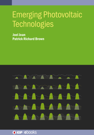 Cover image: Emerging Photovoltaic Technologies 9780750321532