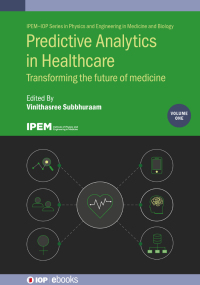 Cover image: Predictive Analytics in Healthcare, Volume1 9780750323109