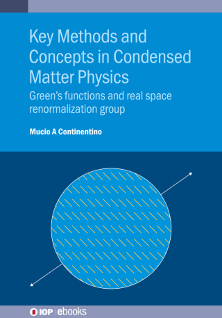 Titelbild: Key Methods and Concepts in Condensed Matter Physics 9780750333931