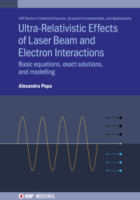 Omslagafbeelding: Ultra-Relativistic Effects of Laser Beam and Electron Interactions 9780750339827