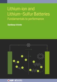 Cover image: Lithium-ion and Lithium-Sulfur Batteries 9780750348829
