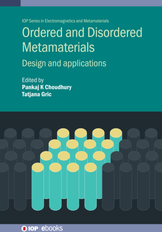 Imagen de portada: Ordered and Disordered Metamaterials 9780750354639