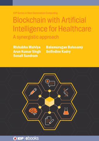 Cover image: Blockchain with Artificial Intelligence for Healthcare 9780750358408