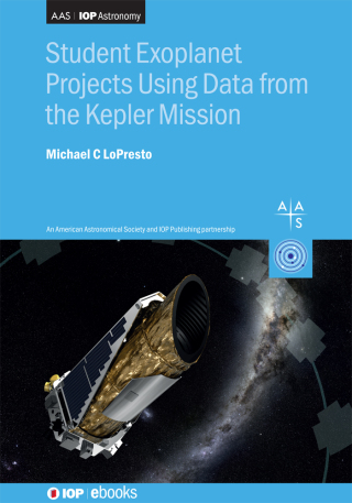 Titelbild: Student Exoplanet Projects Using Data from the Kepler Mission 9780750362917