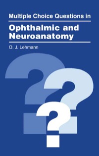 表紙画像: Multiple Choice Questions in Ophthalmic and Neuroanatomy 9780750609883