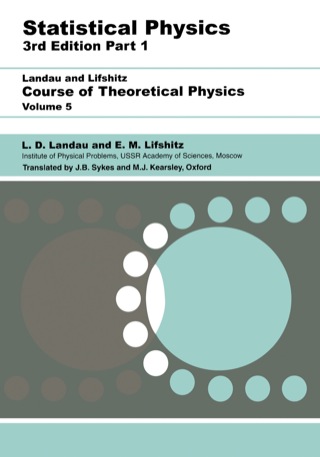 Titelbild: Statistical Physics: Volume 5 3rd edition 9780750633727