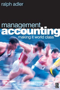 Cover image: Management Accounting 9780750641449