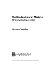Titelbild: Bond and Money Markets: Strategy, Trading, Analysis: Strategy, Trading, Analysis 9780750646772