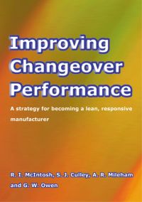Imagen de portada: Improving Changeover Performance 9780750650878