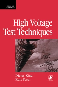 表紙画像: High Voltage Test Techniques 2nd edition 9780750651837