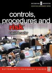 Imagen de portada: Controls, Procedures and Risk 9780750654869