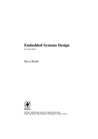 Cover image: Embedded Systems Design 2nd edition 9780750655460