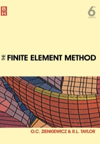 Cover image: The Finite Element Method: Its Basis and Fundamentals: Its Basis and Fundamentals 6th edition 9780750663205