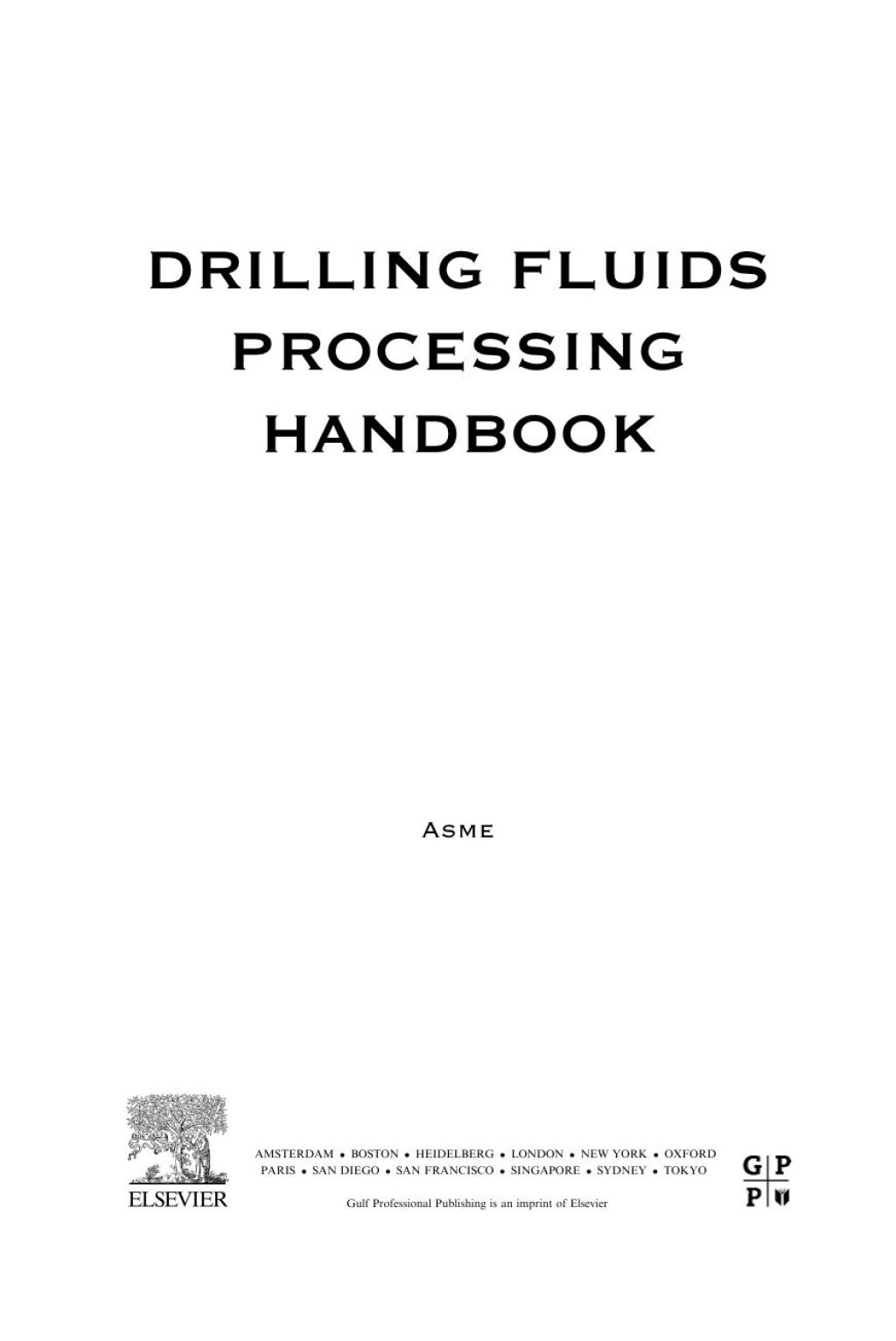 Drilling Fluids Processing Handbook