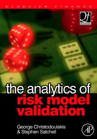 Cover image: The Analytics of Risk Model Validation 9780750681582