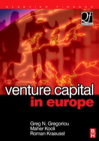 صورة الغلاف: Venture Capital in Europe 9780750682596