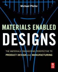 Imagen de portada: Materials Enabled Designs: The Materials Engineering Perspective to Product Design and Manufacturing 9780750682879