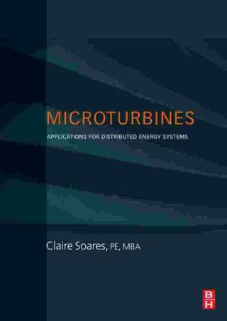 Cover image: Microturbines: Applications for Distributed Energy Systems 9780750684699