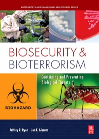 Imagen de portada: Biosecurity and Bioterrorism: Containing and Preventing Biological Threats 9780750684897