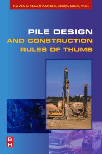 صورة الغلاف: Pile Design and Construction Rules of Thumb 9780750687638