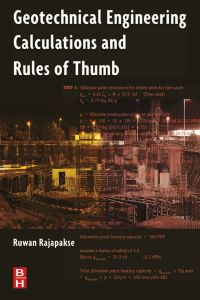 Omslagafbeelding: Geotechnical Engineering Calculations and Rules of Thumb 9780750687645