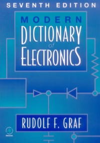 表紙画像: Modern Dictionary of Electronics 7th edition 9780750698665