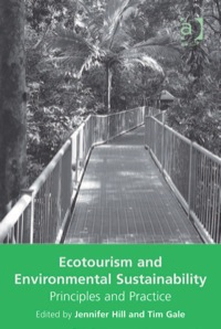 Cover image: Ecotourism and Environmental Sustainability: Principles and Practice 9780754672623