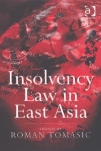 表紙画像: Insolvency Law in East Asia 9780754621256