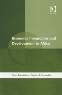 Omslagafbeelding: Economic Integration and Development in Africa 9780754646037