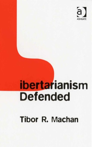 Omslagafbeelding: Libertarianism Defended 9780754652168