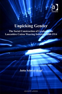 Imagen de portada: Unpicking Gender: The Social Construction of Gender in the Lancashire Cotton Weaving Industry, 1880-1914 9780754609803