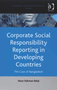 Imagen de portada: Corporate Social Responsibility Reporting in Developing Countries: The Case of Bangladesh 9780754645887