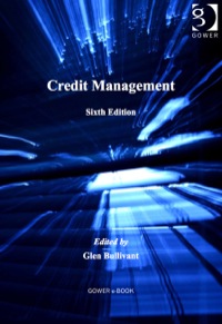 Cover image: Credit Management 6th edition 9780566088438