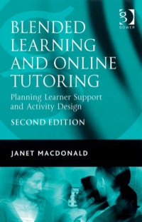 Imagen de portada: Blended Learning and Online Tutoring: Planning Learner Support and Activity Design 2nd edition 9780566088414