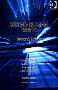 Imagen de portada: Behind Human Error 2nd edition 9780754678335