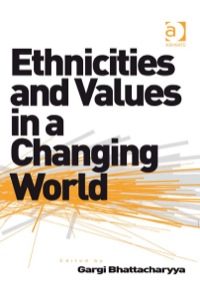 Imagen de portada: Ethnicities and Values in a Changing World 9780754674832