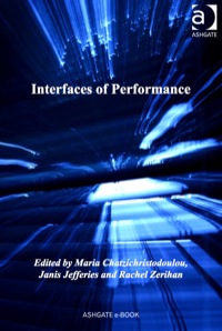 Cover image: Interfaces of Performance 9780754675761