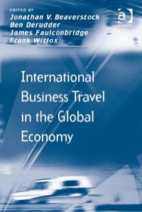 Cover image: International Business Travel in the Global Economy 9780754679424