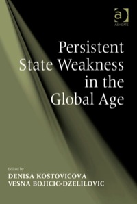 Omslagafbeelding: Persistent State Weakness in the Global Age 9780754676126